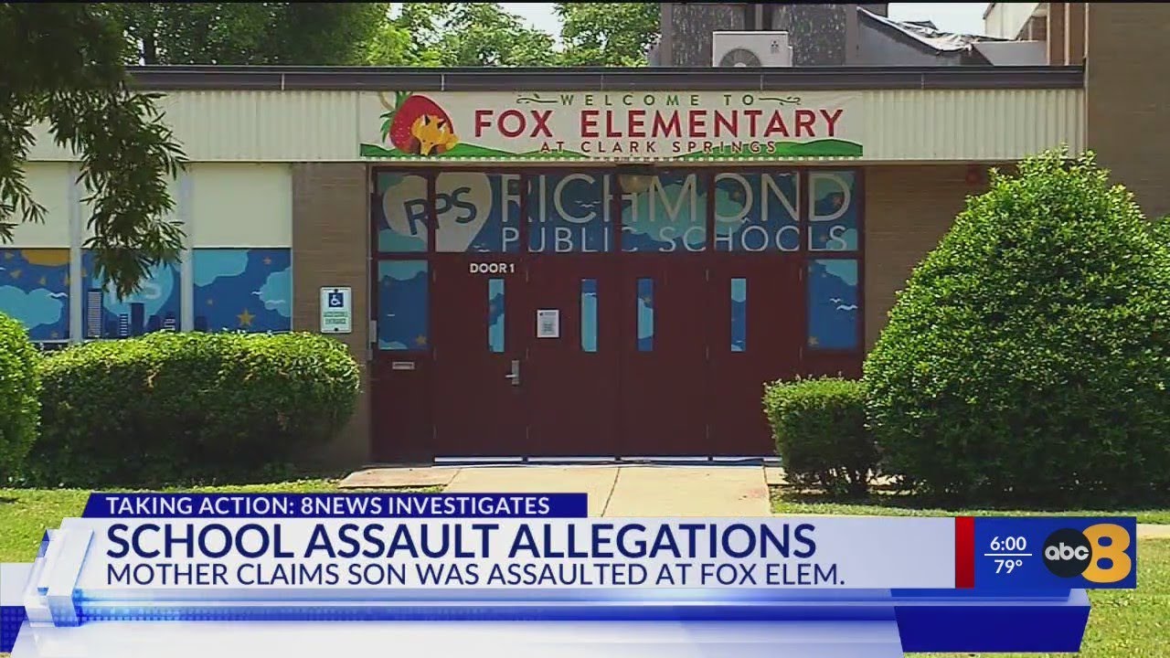 Richmond mother claims son was assaulted by teacher