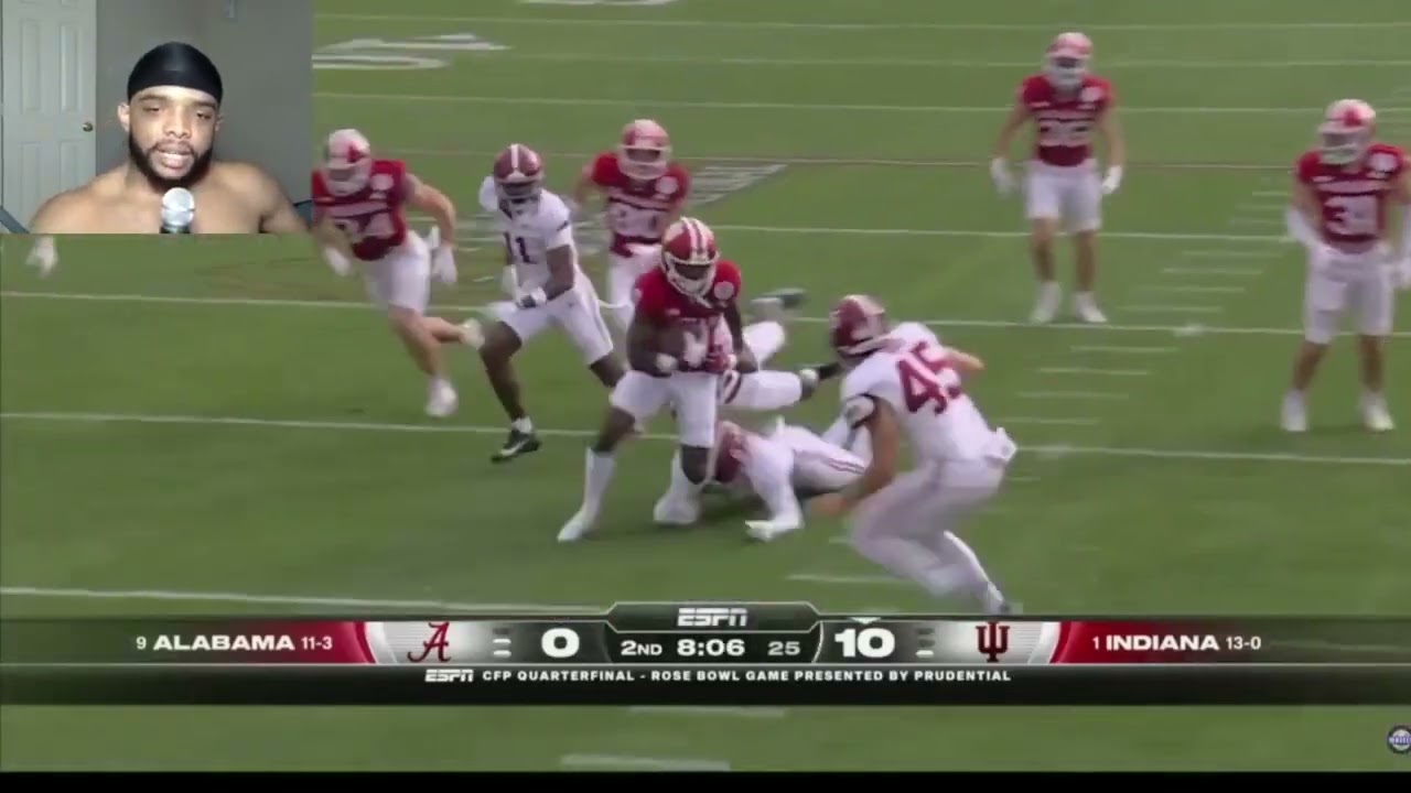 Indiana vs Alabama REACTION!!! BAMA HAD NO CHANCE