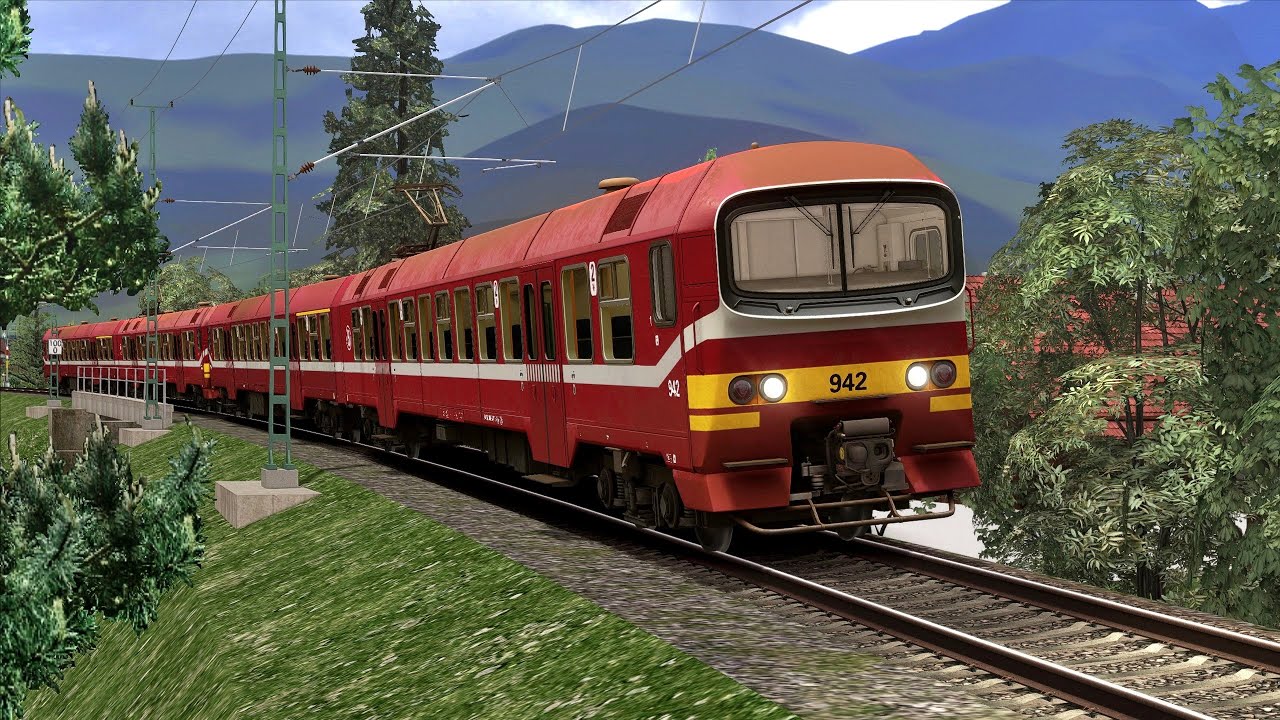 Train Simulator classic SNCB/NMBS Sprinter MS AM86 Bordeaux duikbril