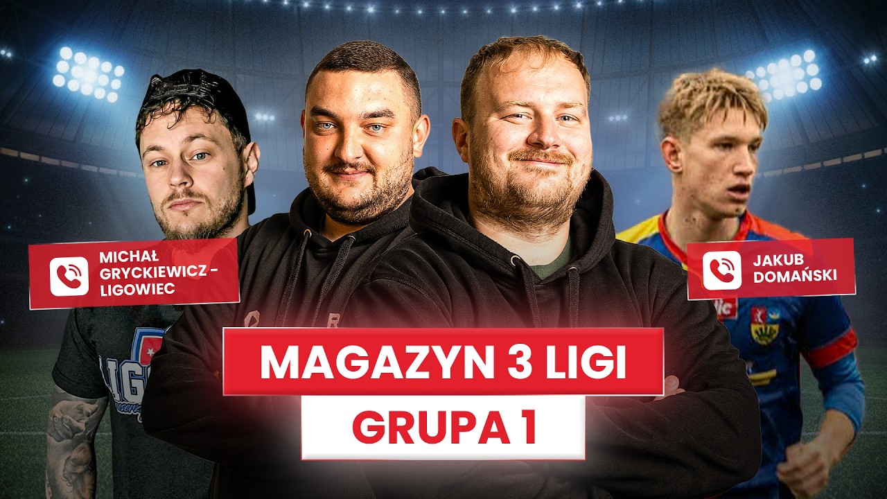 MAGAZYN 3 LIGI: TROSZYN DEMOLUJE WIGRY! JAGA POKONUJE OLIMPIE! WASILKÓW ZATRZYMAŁ LECHIĘ! +GOŚCIE
