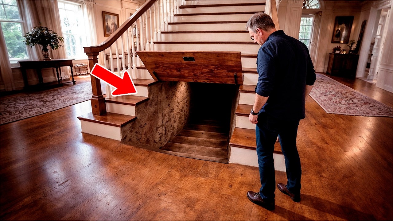 Man Found a Staircase Leading Down Beneath His House — And Immediately Regretted Going Down