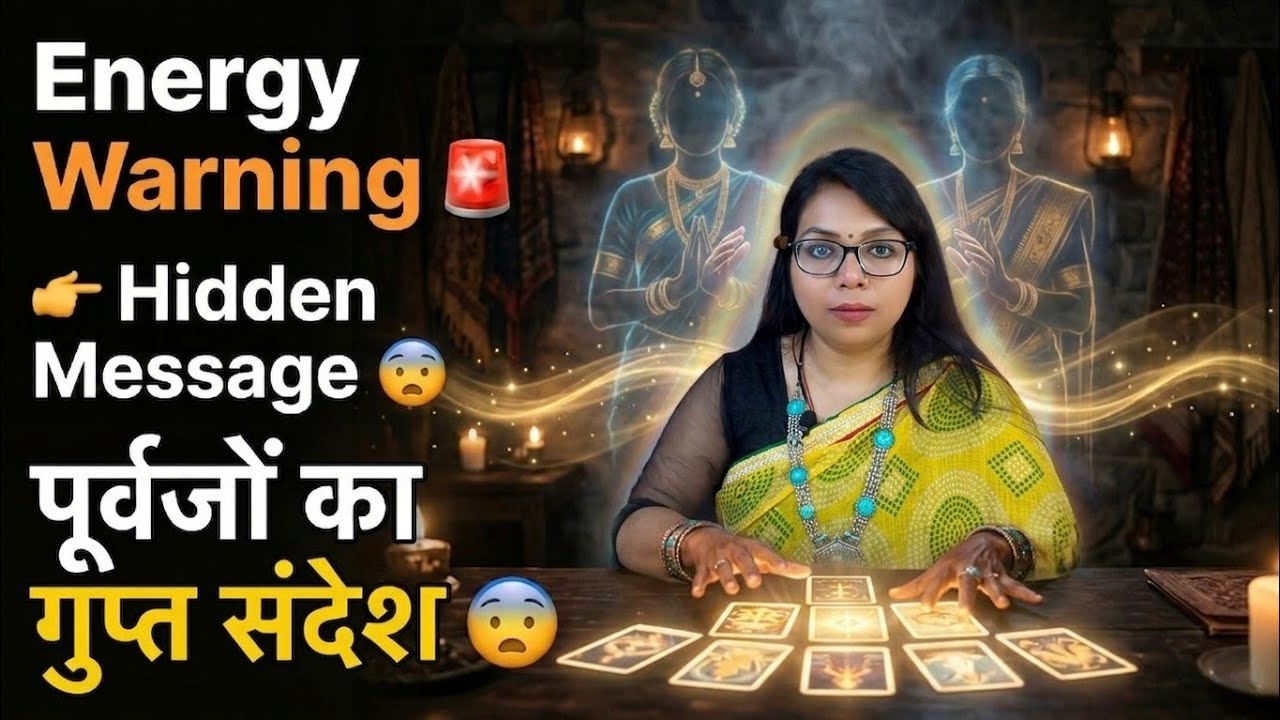 👉 पूर्वजों का गुप्त संदेश 😨 | इस महीने आपकी Energy कैसी है? | Tarot Reading Hindi #tarot 