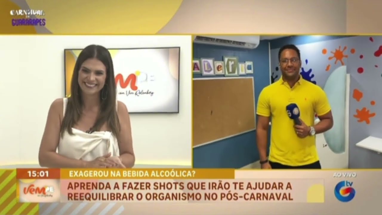 Aprenda a reorganizar o organismo pós carnaval (Vem Pernambuco) 2026