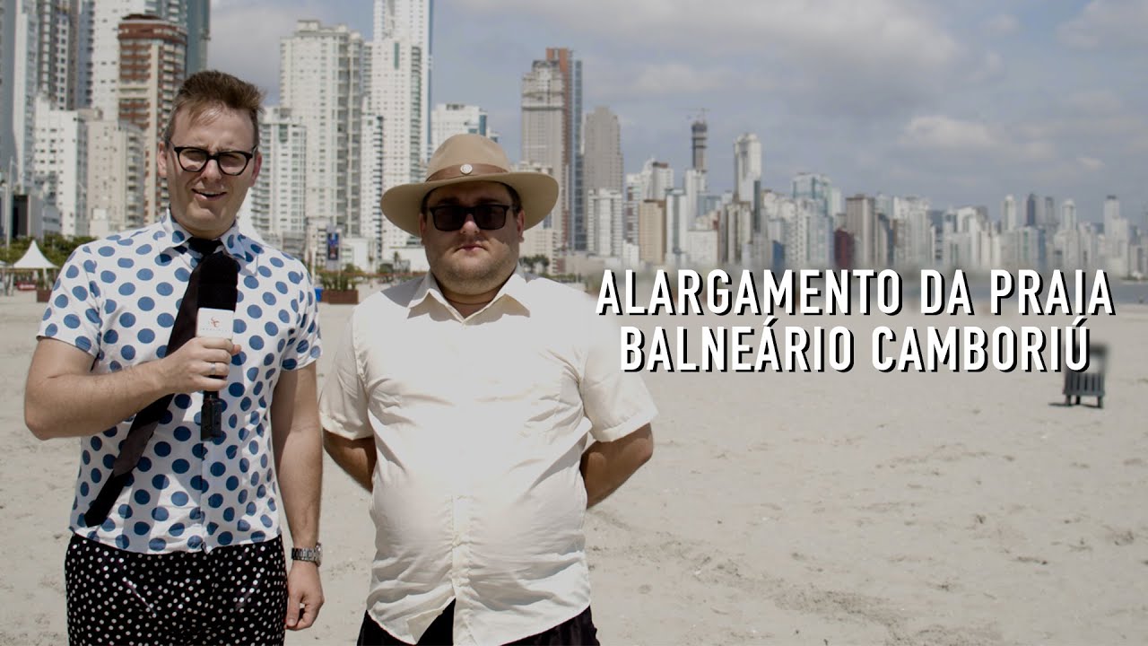 Alargamento da praia Balneário Camboriú