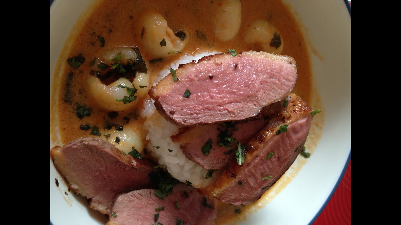 Duck Curry with Lychee