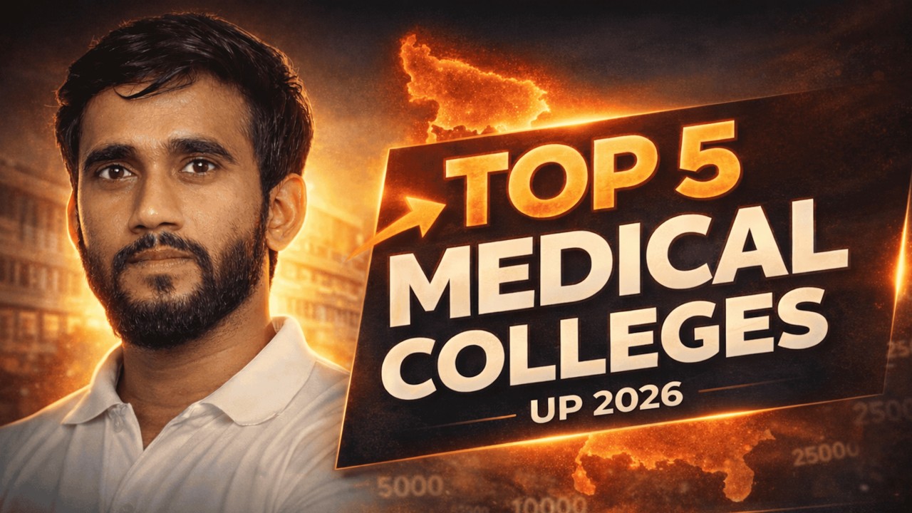 Top 5 Medical Colleges in Uttar Pradesh 🏥 | NEET UG Cutoff 2026 🔥 Rank vs Marks