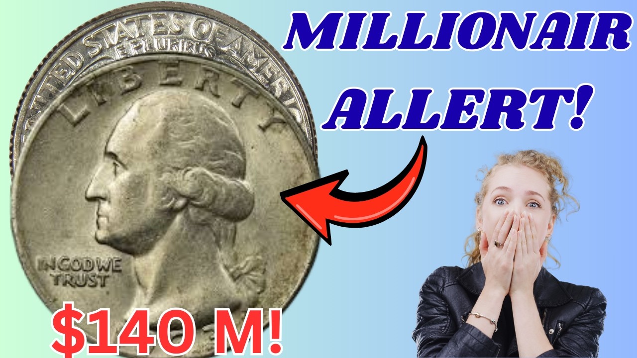 Super Rare Washington Quarters Still in Circulation That Can Make You a Millionaire!