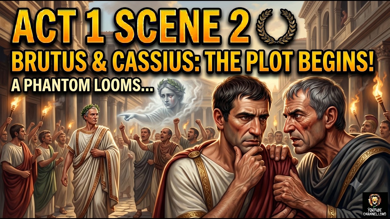 Julius Caesar Act I Scene II Analysis  notes, questions and exam tips
