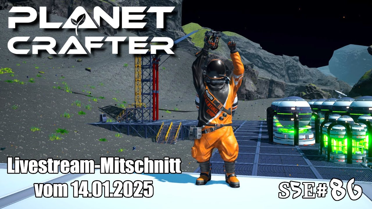 Planet Crafter #S5E86 🚀 Weiteren Stromausbau #letsplay #livemitschnitt #deutsch