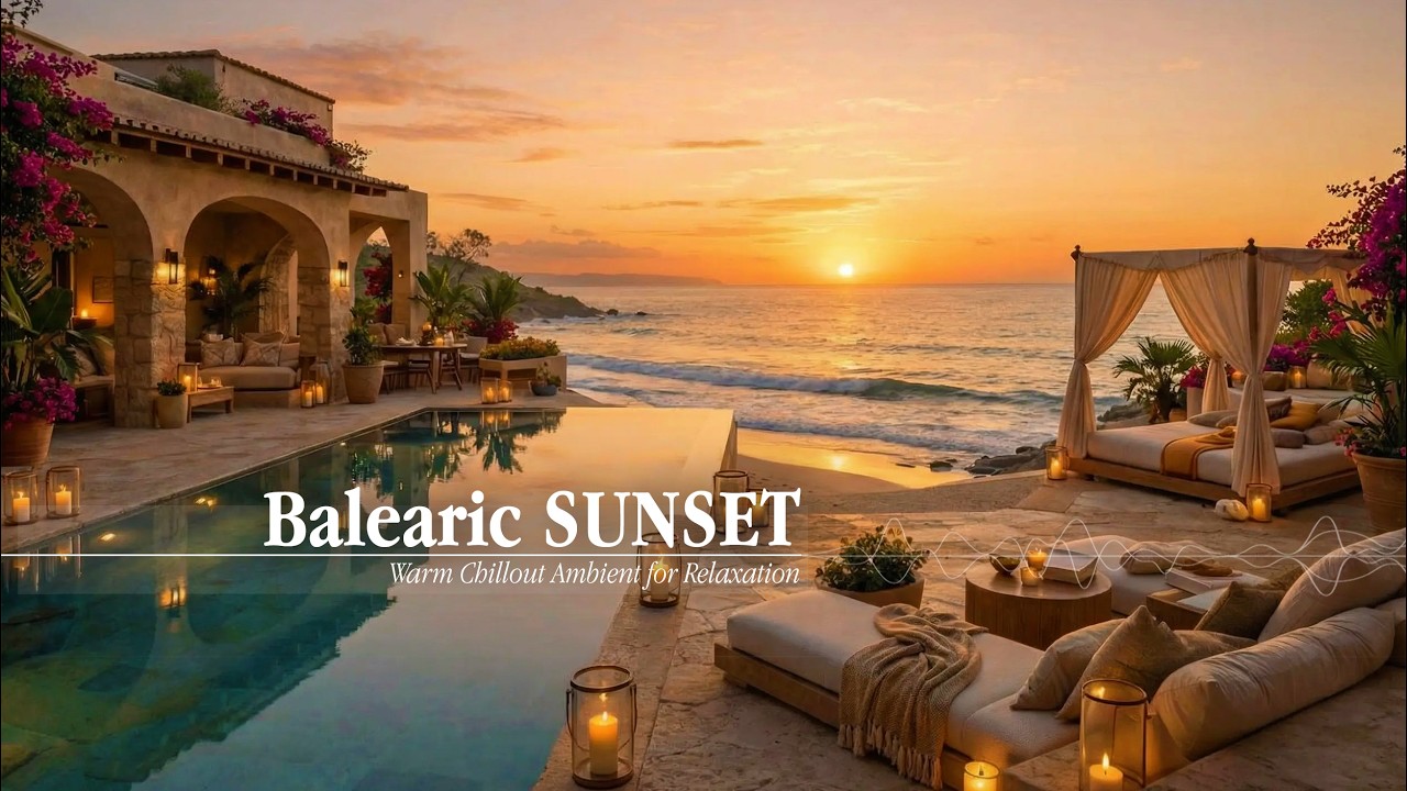 Sunset Chillout Music for Relaxation 🌅 Music for Relaxing Evenings #loungemusic #eveningmusic