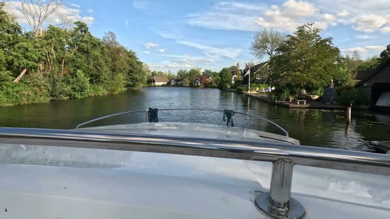 Norfolk Broads August 2024 - Day One - Wroxham to Horning