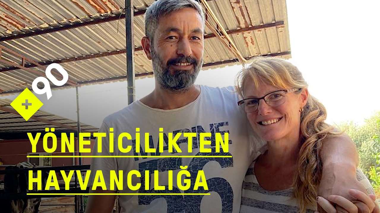 Aydın'da hayvan yetiştiren İngiliz | 