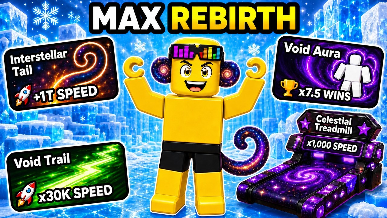 +1 Speed Monkey Escape ALL WORLD 5 UPGRADES!