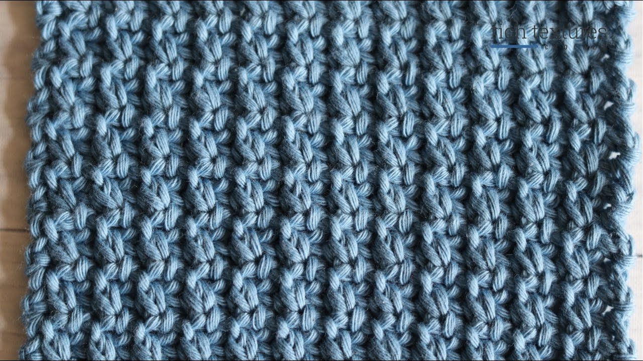 Single Compress Stitch | How to Crochet