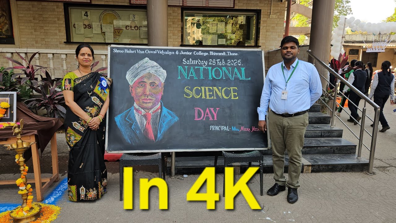 NATIONAL SCIENCE DAY in SHVOV & JRC, BHIWANDI 