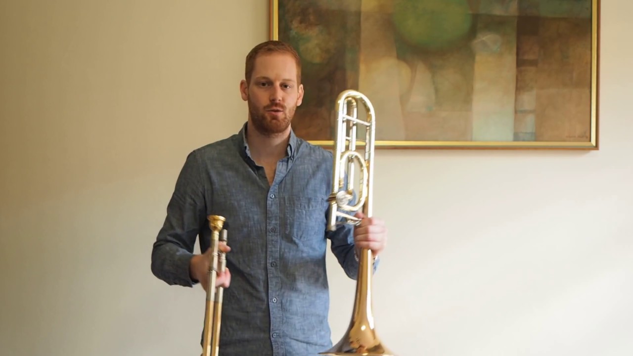 How to hold the Trombone