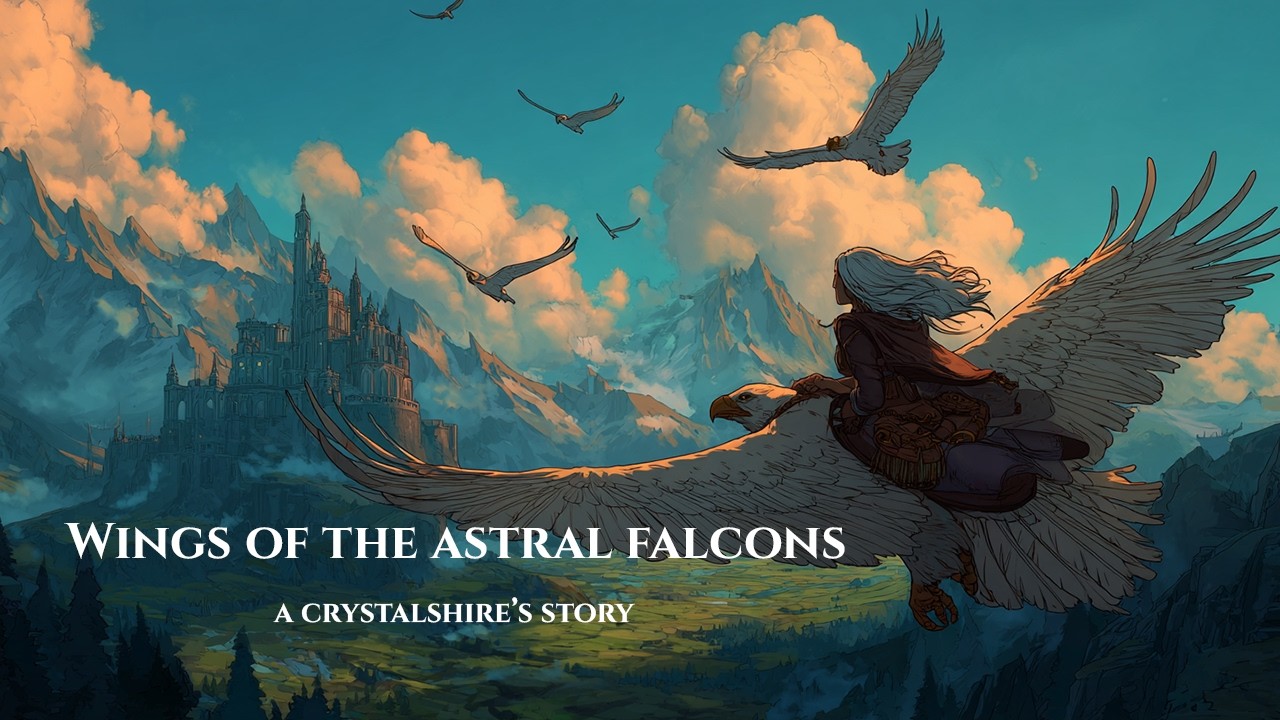 Wings of the Astral Falcon | High-Altitude Ambience for Focus and Serenity