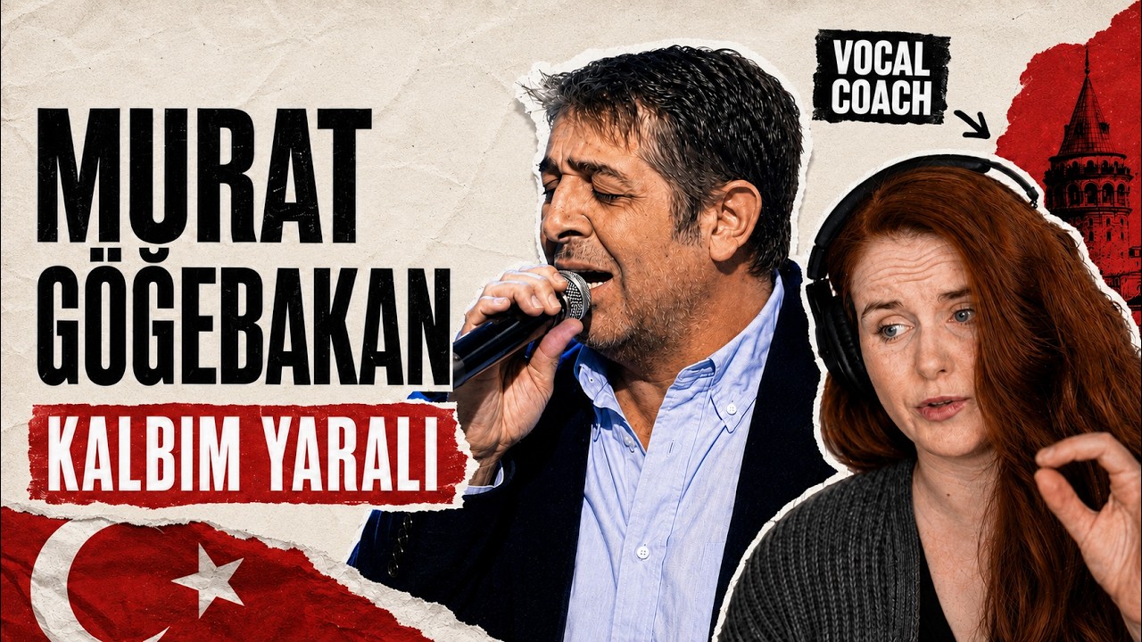 Лучший певец Турции? | Мурат Гёгебакан – Kalbim Yaralı | Реакция и анализ вокального коуча