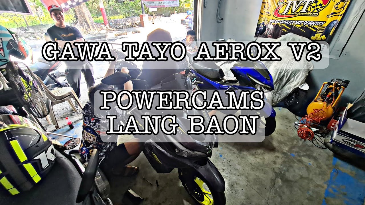 POWERCAMS | YAMAHA AEROX V2 | TEAM JERSPEED BUILD SERIES