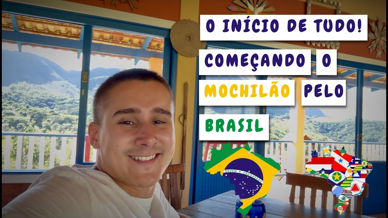 COMEÇANDO MEU MOCHILÃO PELO BRASIL | MOCHILA NAS COSTAS E PÉ NA ESTRADA