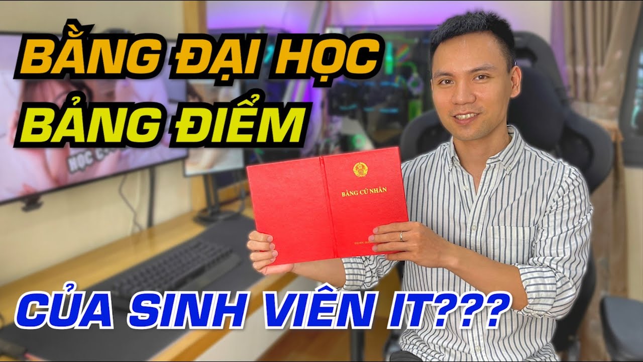 Review bằng đại học, bảng điểm và các môn học khi học IT ở ĐH Quốc Gia Hà Nội | Vũ Nguyễn Coder