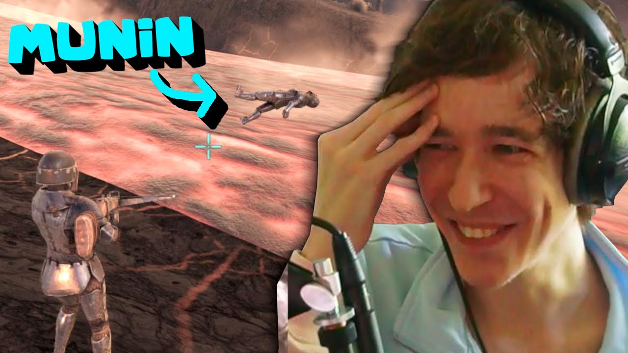 Munin nimmt sein Studium nicht ernst (spielt lieber ARK)