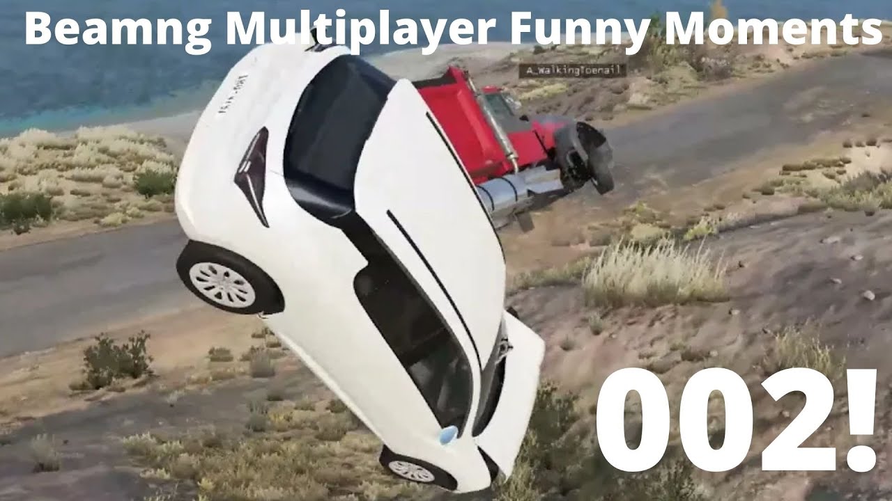 Idiots In Beamng Multiplayer 2! Beamng Multiplayer Funny monents and Fails!!!