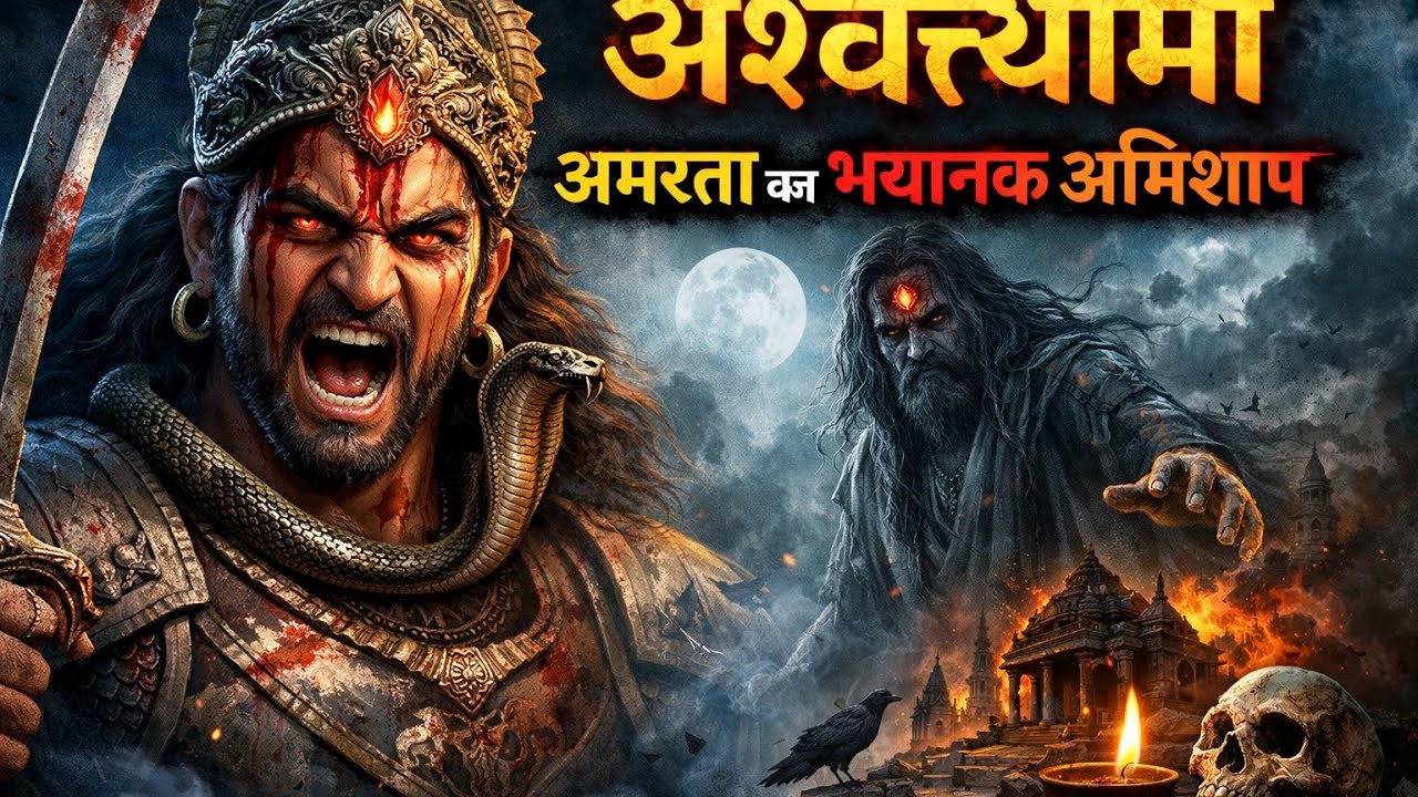 अश्वत्थामा: अमरता का अभिशाप और इतिहास! #youtube #Ashwatthama #mahabharat