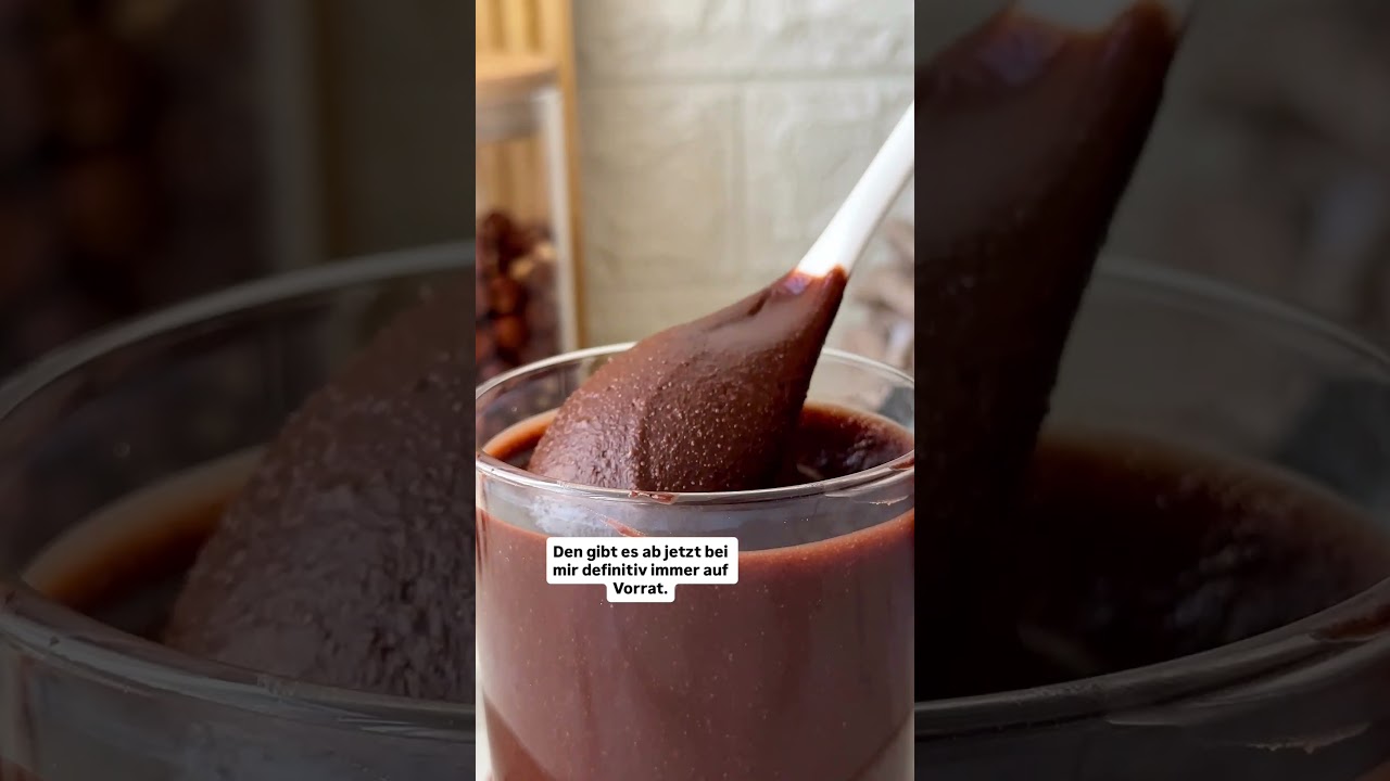 Besser als Nutella?! 😍 Cremiger Schokoaufstrich in 5 Minuten selber machen | Thermomix&reg; Rezept