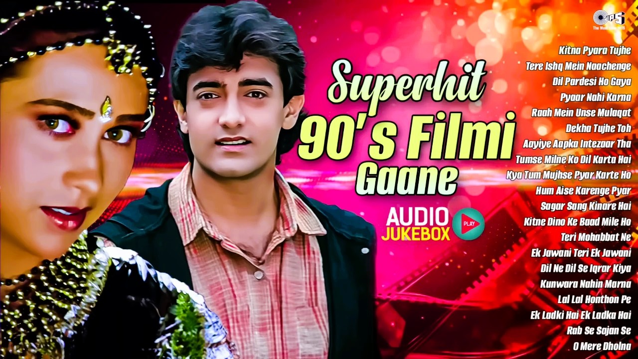 Superhits 90's Filmi Gaane | 90s Evergreen Romantic Songs | 90s Hits Hindi Songs |90s Sadabahar Gane