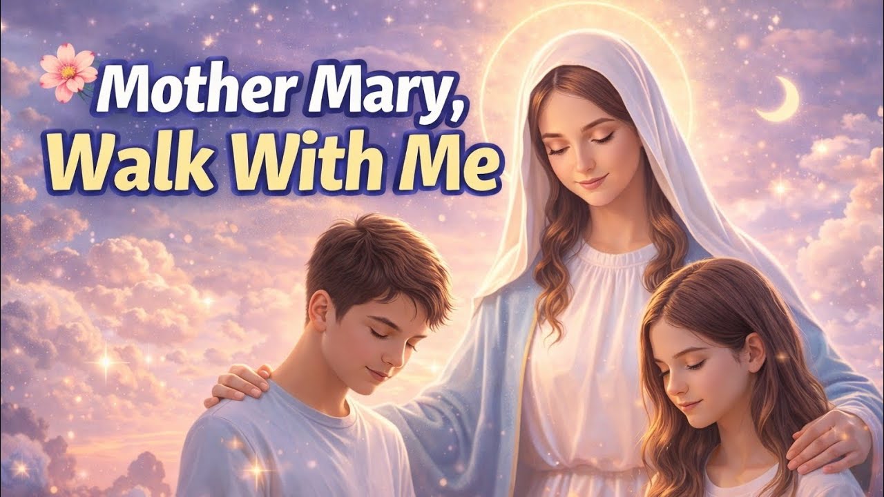 Mother Mary, Walk With Me 👼✨ | Teen Prayer Song for God’s Protection & Honesty