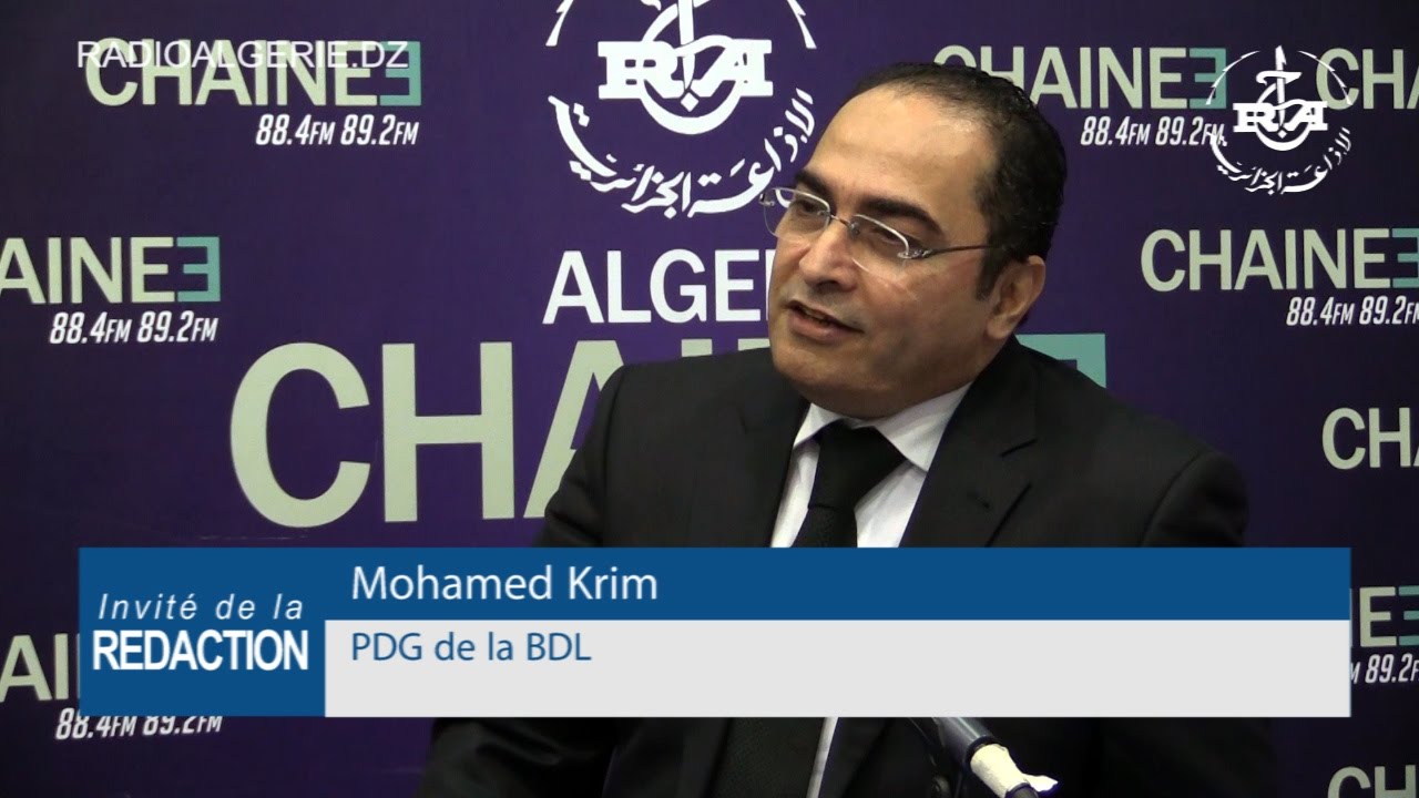 Mohamed Krim, PDG de la BDL