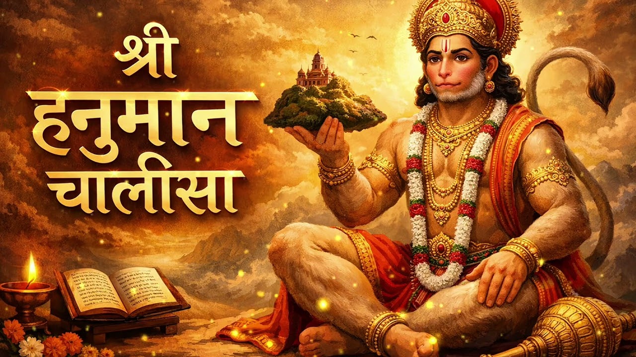 श्री हनुमान चालीसा | संकट मोचन बजरंगबली | Hanuman Chalisa Full with Meaning