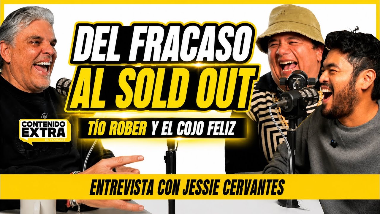 TÍO ROBER Y EL COJO FELIZ - La VERDAD de los STANDUPEROS | Entrevista con Jessie Cervantes