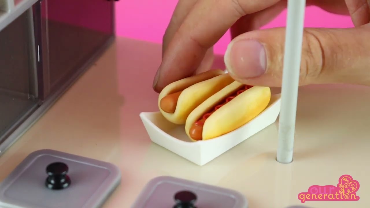 Our Generation hotdog vogn