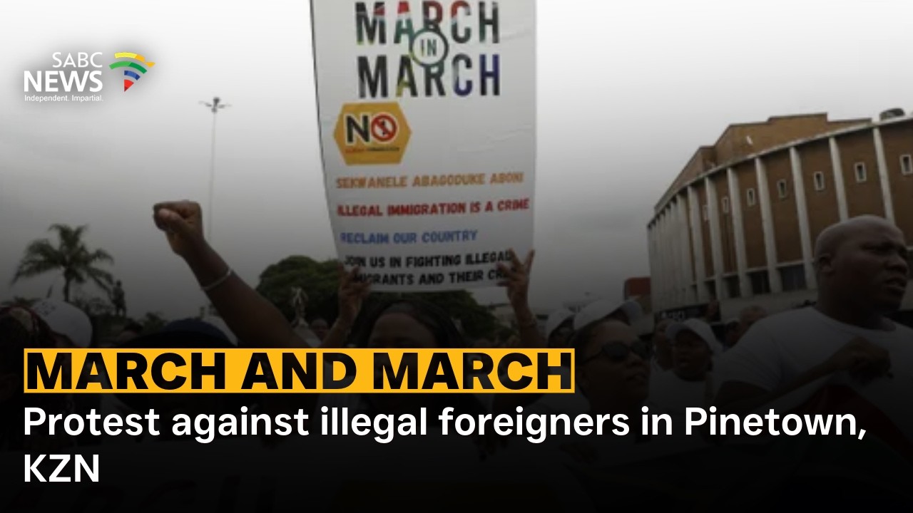 March and March protest against illegal foreigners