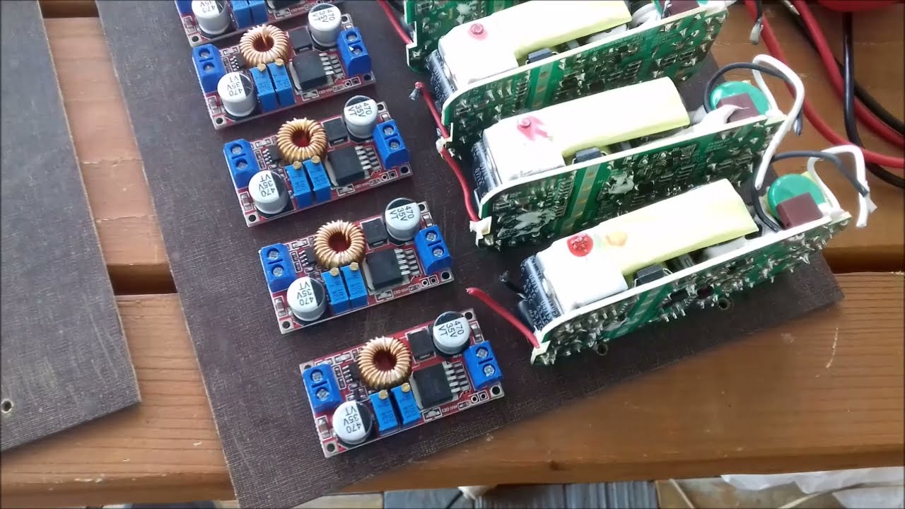 Ładowarka z balanserem do ogniw litowych własnej roboty
