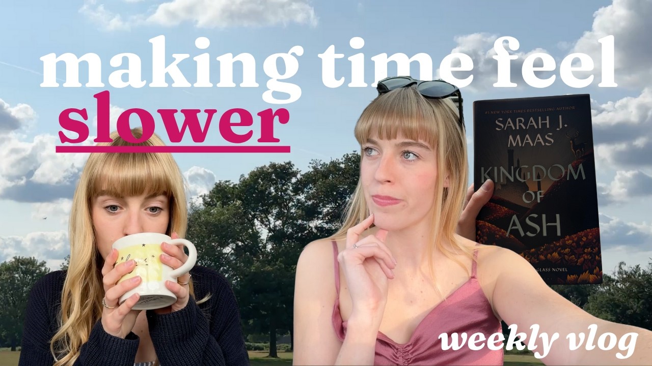 why does time feel faster as an adult | week in my life with a BIG realisation (as always)