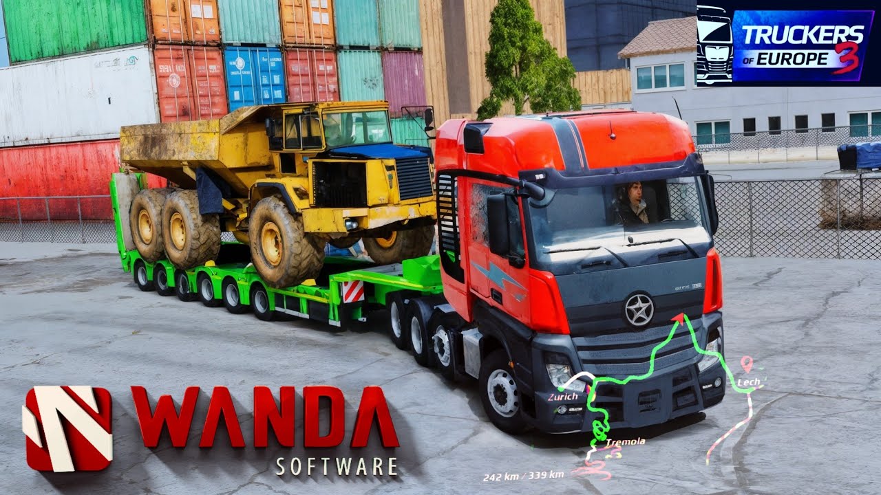 Truckers of Europe 3 Heavy Cargo || Truckers of Europe 3 Heavy Cargo Gameplay  @Tenzxplys 
