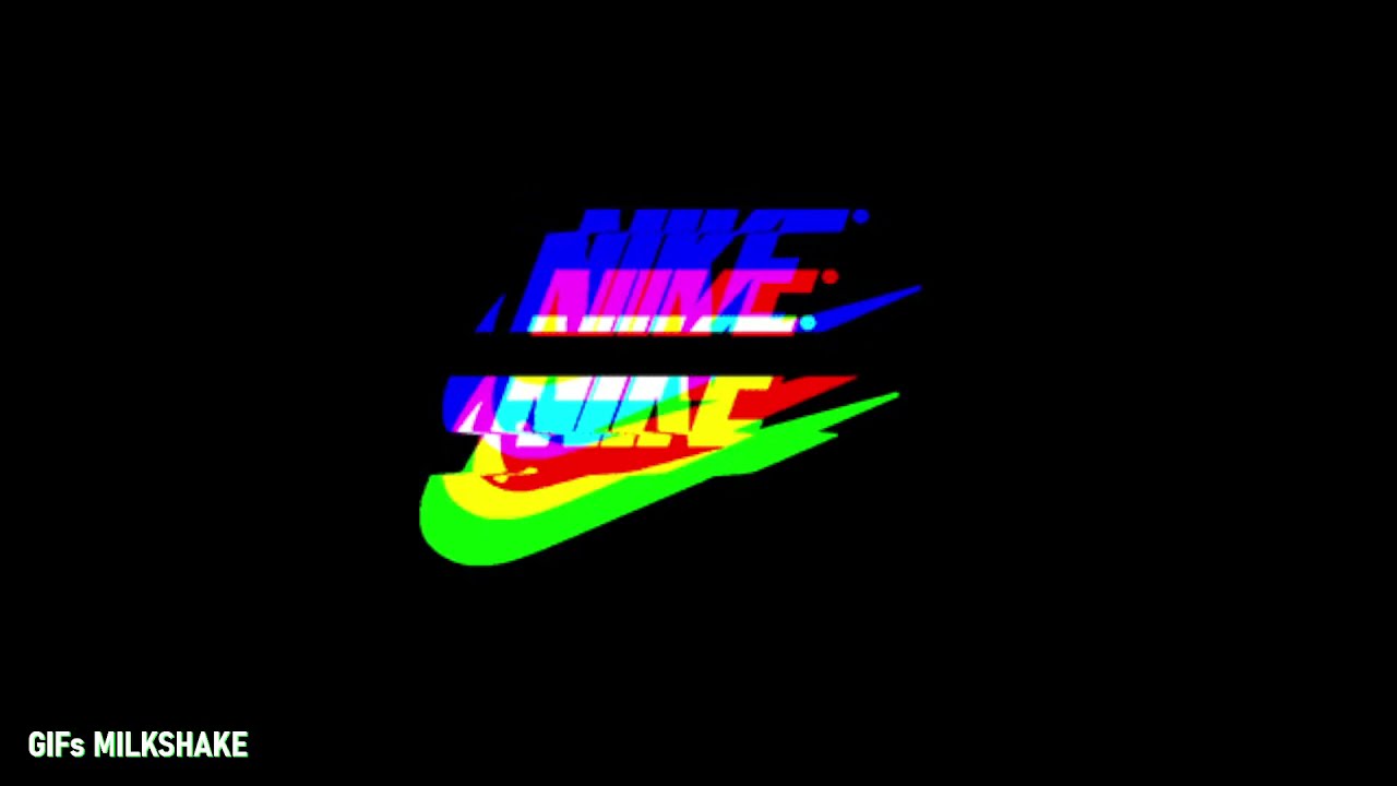 NIKE Glitched Background • Loop HD Screensaver 🔇