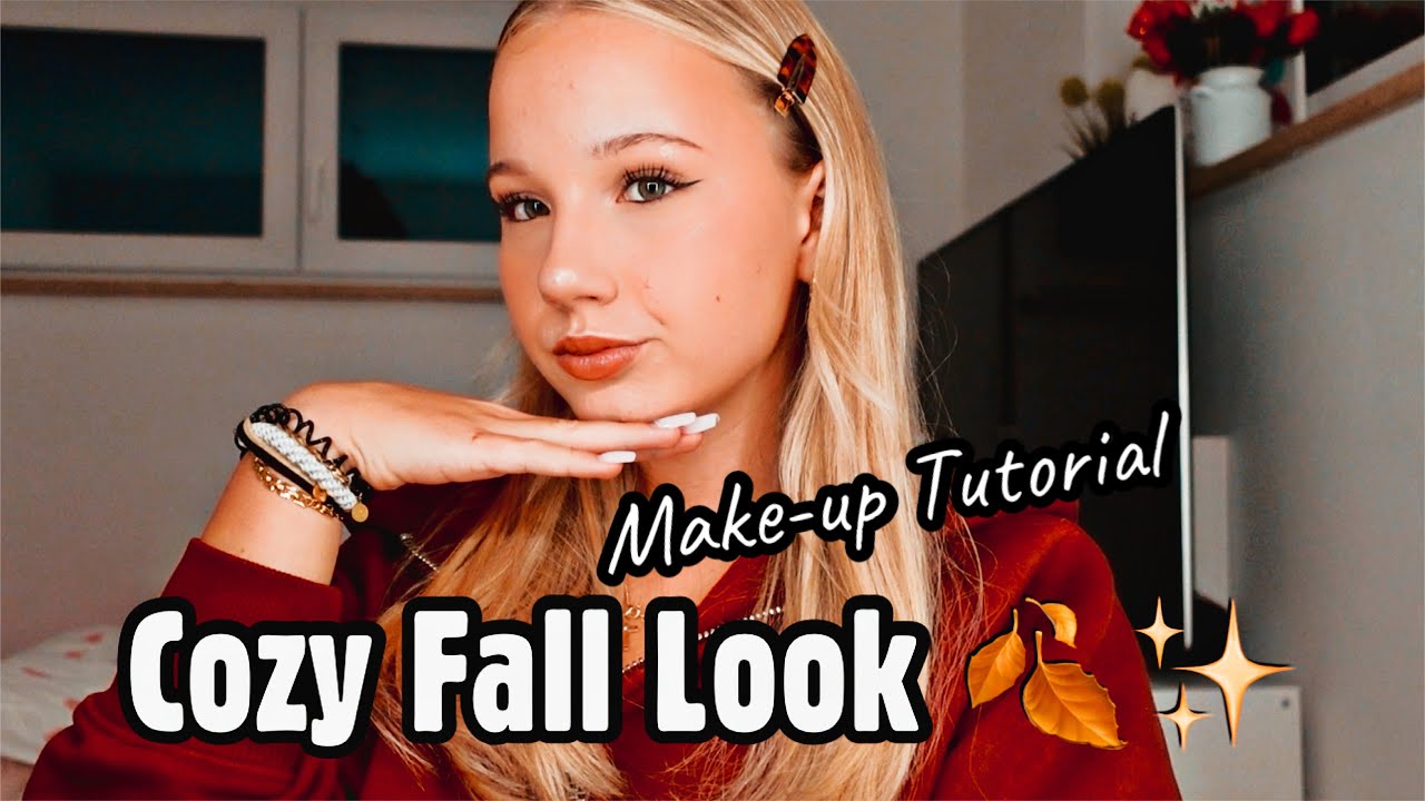 COZY HERBST MAKE-UP 🍂💄SO SCHMINKE ICH DEN LOOK 🎃 HEY ISI