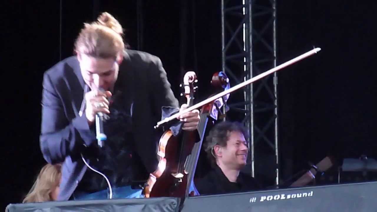 David Garrett - Bayreuth 15.06.13 - Nocturne (Chopin) / Master of Puppets