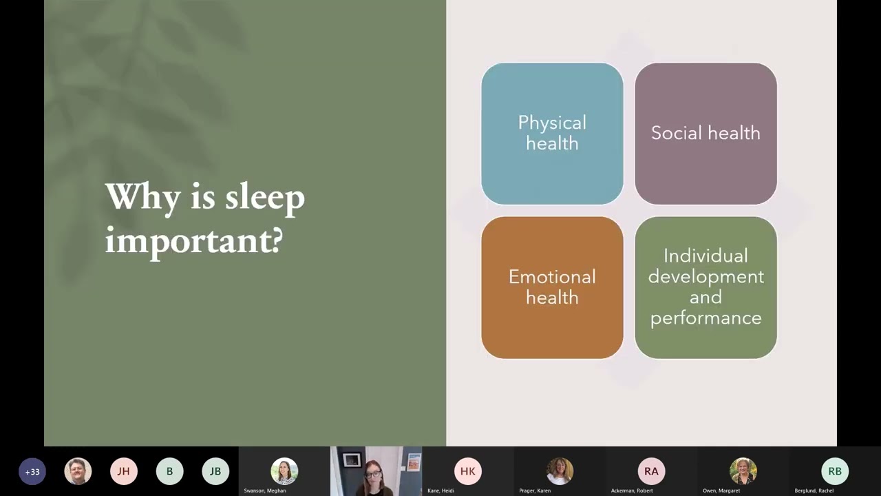 &ldquo;Understanding Families&rsquo; Sleep Health Using a Social-Ecological Approach&rdquo;