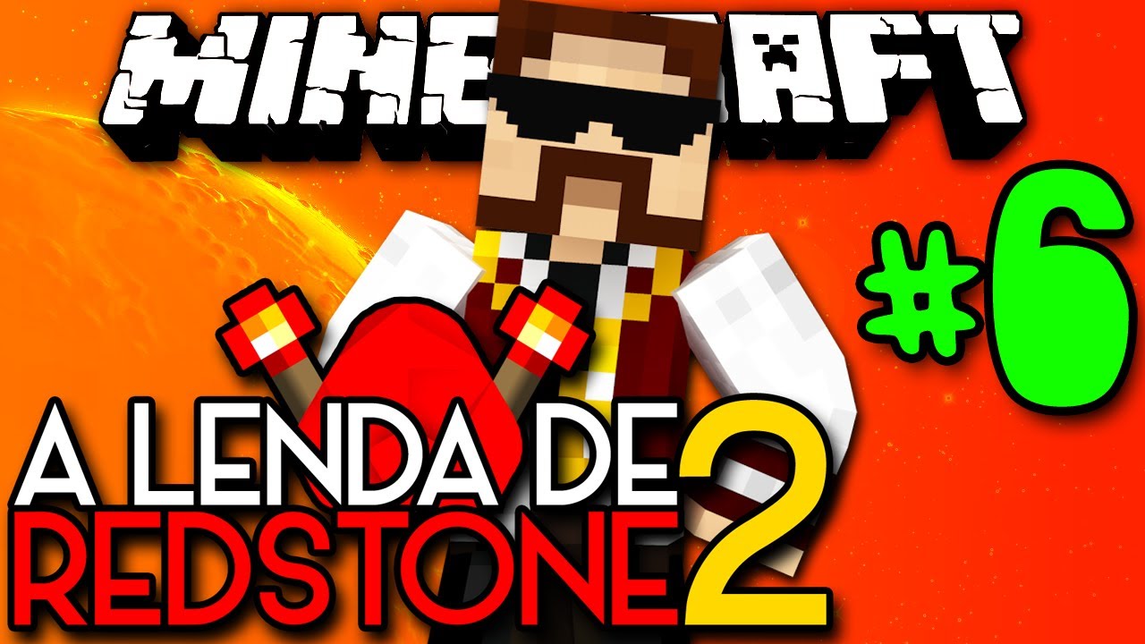 A Lenda de Redstone 2 - A DIMENSÃO DE DRAVITE!! :O - #6 - Minecraft