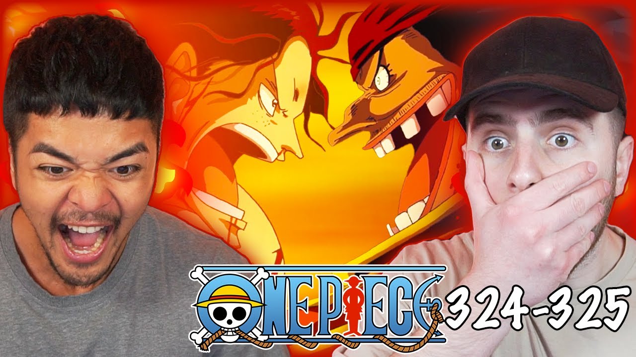 ACE VS BLACKBEARD HAD US LOSING OUR MINDS!!! - One Piece Episode 324 & 325 REACTION + REVIEW!