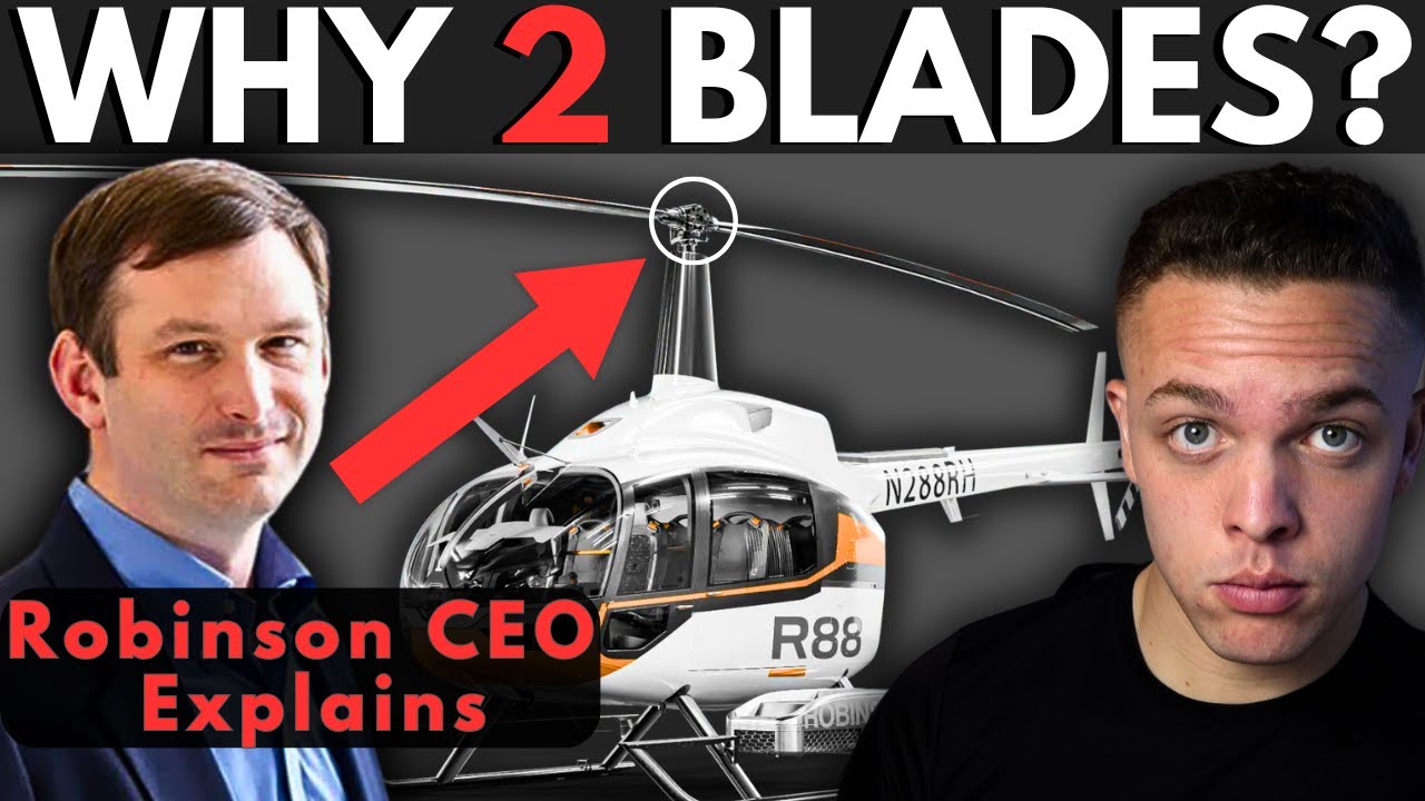 Robinson CEO Defends the R88&rsquo;s 2-Blade Design