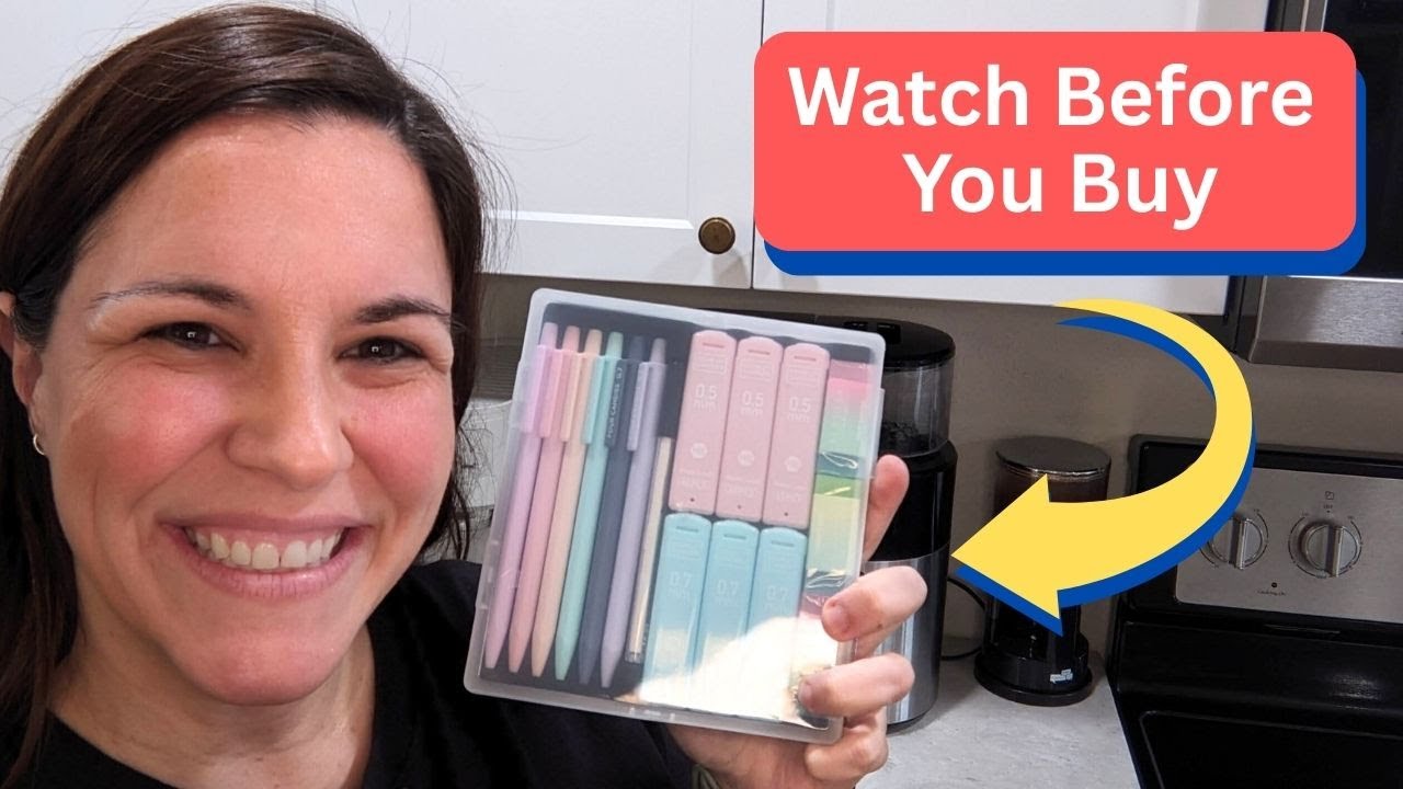 Four Candies Cute Mechanical Pencil Set Review - Watch Before You Buy!