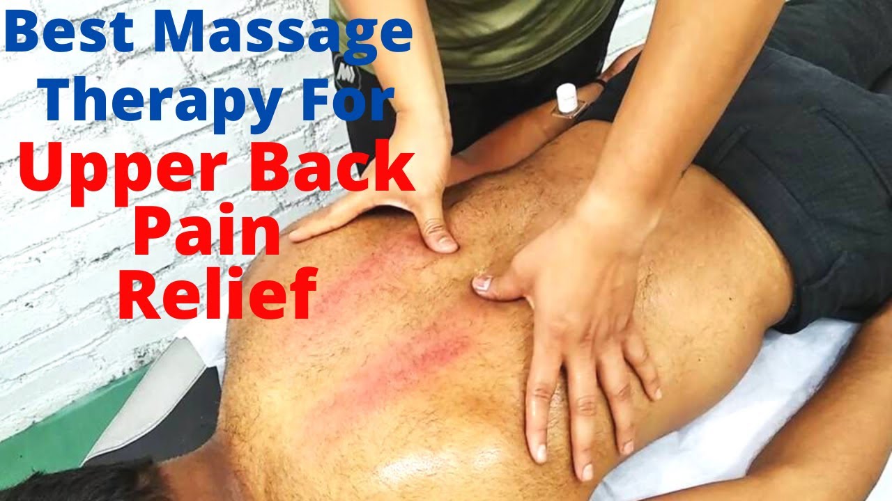 Upper Back Pain, Shoulder Blade Pain Relief Massage| Amazing Massage Therapy For Scapula Pain Relief