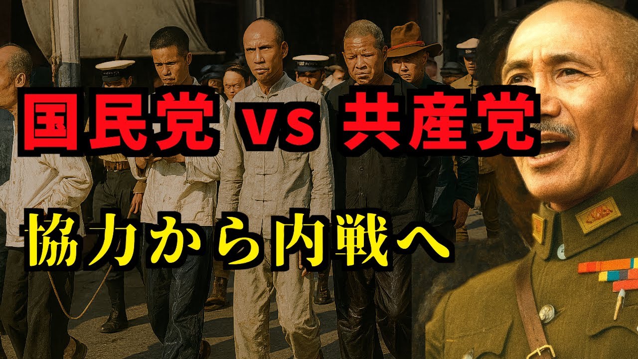 【国民党 vs 共産党】第一次世界大戦後の中国を解説 ─ 五三〇運動・上海クーデター・北伐・紅軍／蒋介石・毛沢東・孫文【高校世界史】