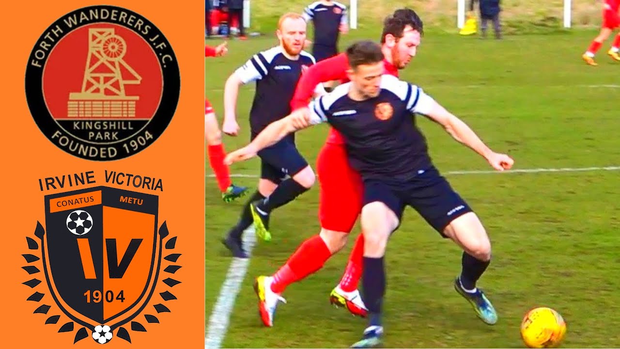 Forth Wanderers 3 : Irvine Vics 1 - 12th March 2022